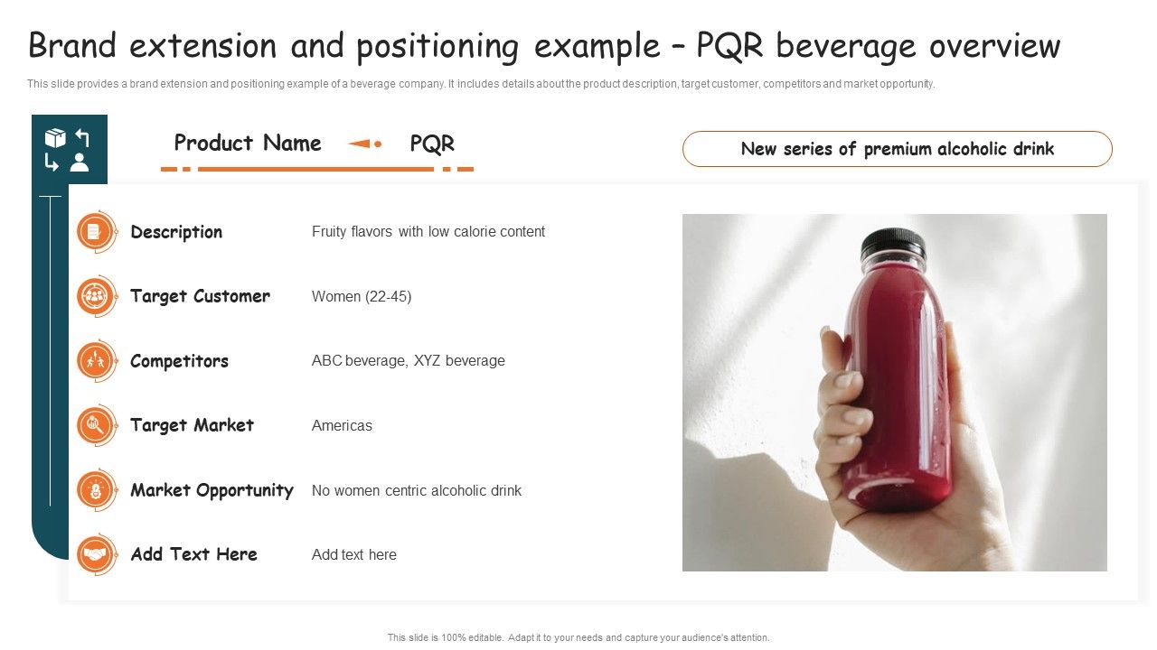 Guide_For_Brand_Brand_Extension_And_Positioning_Example_PQR_Beverage_Overview_Ideas_PDF_Slide_1.jpg