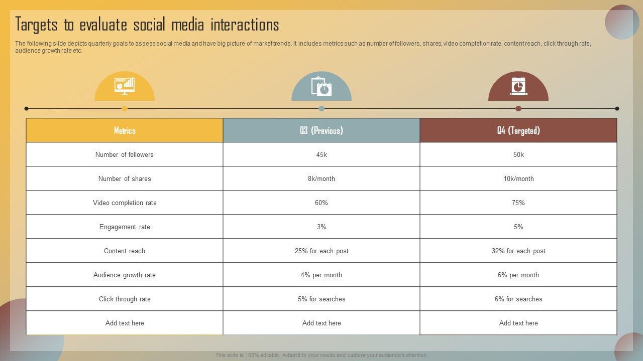 Guide_For_Marketing_Analytics_To_Improve_Decisions_Targets_To_Evaluate_Social_Media_Interactions_Professional_PDF_Slide_1.jpg
