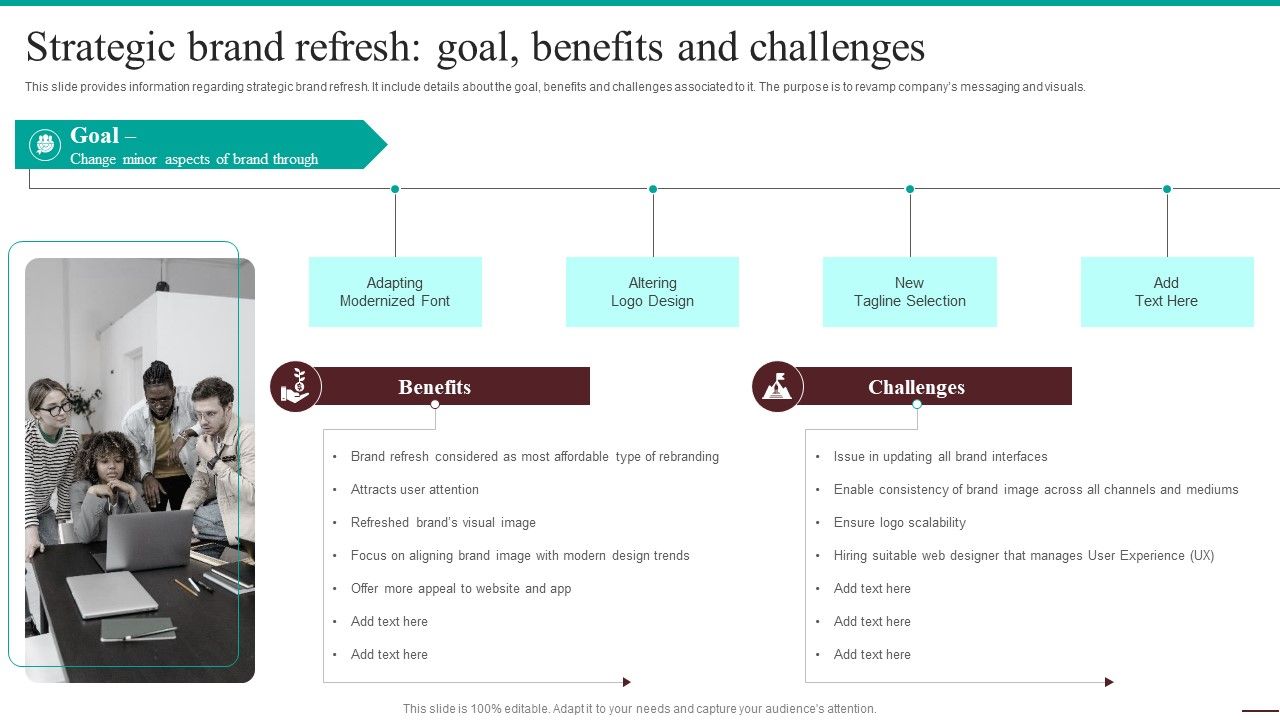 Guide_For_Systematic_Strategic_Brand_Refresh_Goal_Benefits_And_Challenges_Brochure_PDF_Slide_1.jpg