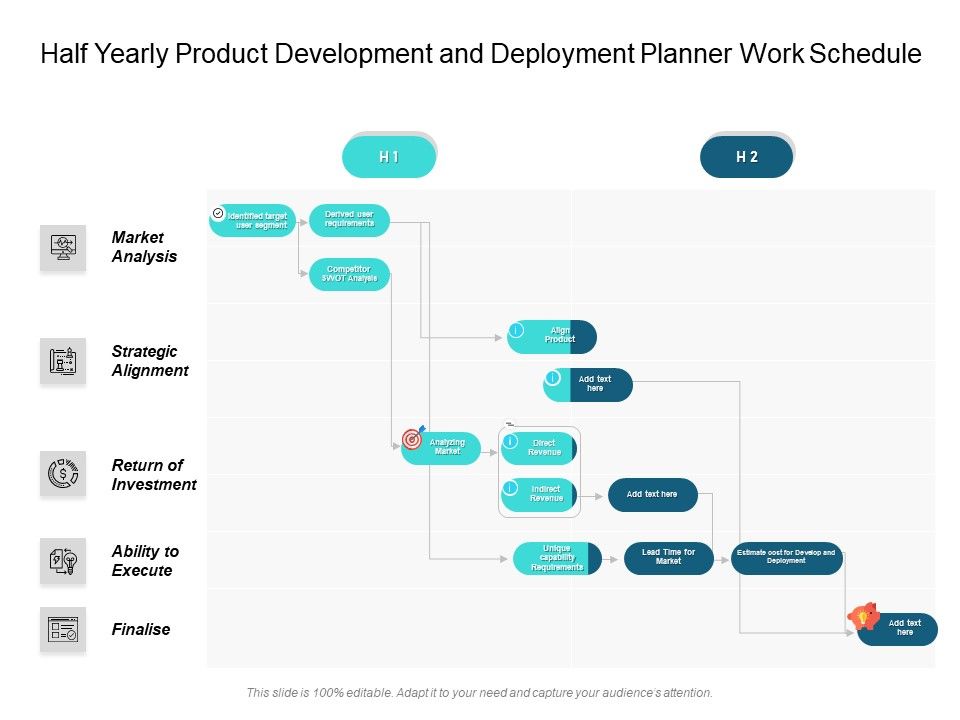 Half_Yearly_Product_Development_And_Deployment_Planner_Work_Schedule_Demonstration_Slide_1.jpg