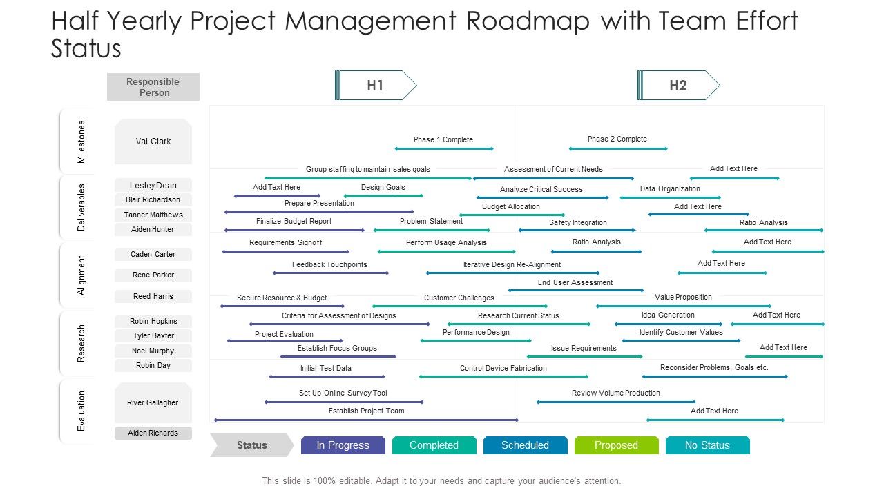 Half_Yearly_Project_Management_Roadmap_With_Team_Effort_Status_Elements_Slide_1.jpg