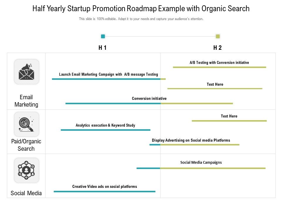 Half_Yearly_Startup_Promotion_Roadmap_Example_With_Organic_Search_Clipart_Slide_1.jpg