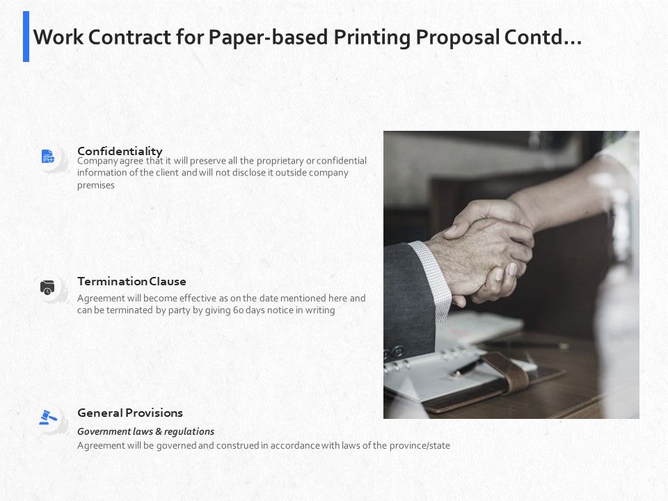 Hardbound_Printing_Work_Contract_For_Paper_Based_Printing_Proposal_Contd_Ppt_Summary_Information_PDF_Slide_1.jpg