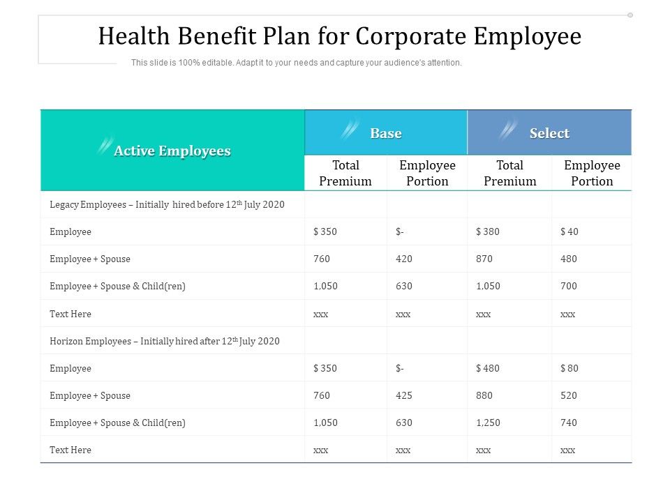 Health_Benefit_Plan_For_Corporate_Employee_Ppt_PowerPoint_Presentation_File_Graphic_Tips_PDF_Slide_1.jpg