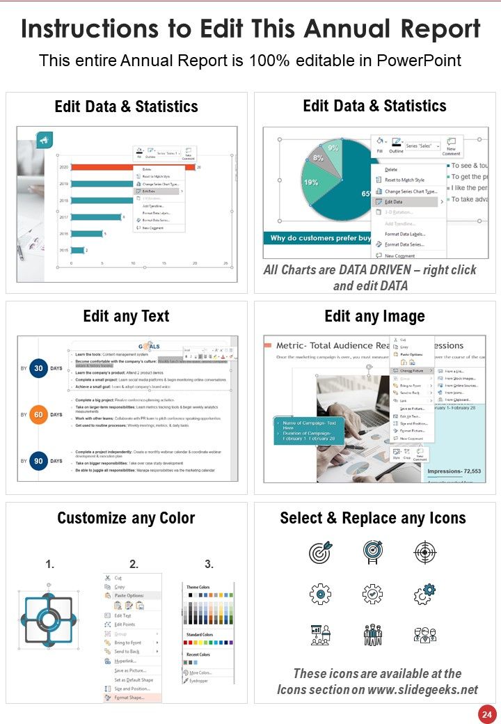 Healthcare Centre Yearly Report Examples One Pager Documents