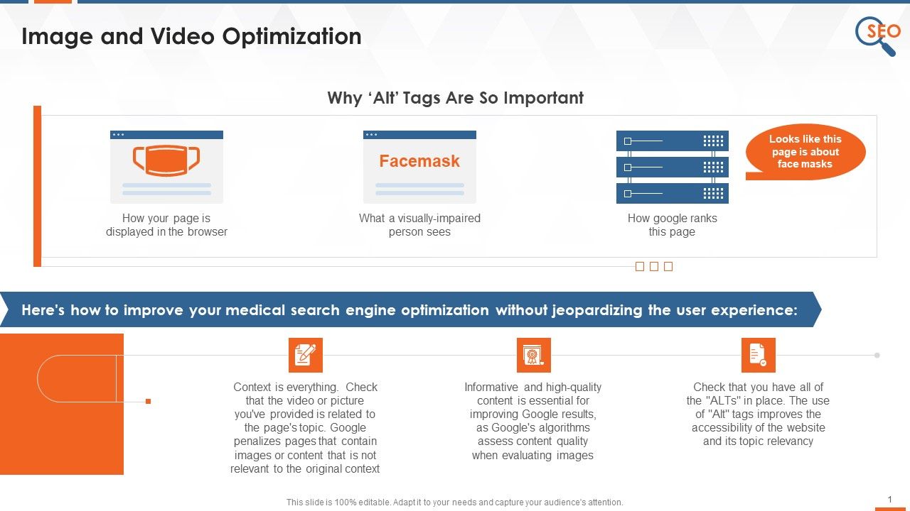 Healthcare_Company_SEO_Approach_Optimize_For_Images_And_Videos_Training_Ppt_Slide_1.jpg