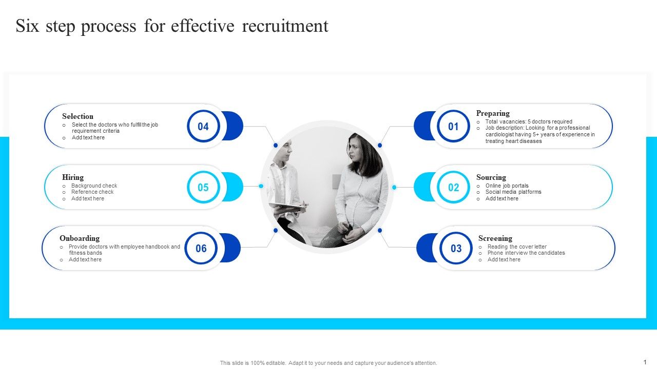 Healthcare_Management_Overview_Trends_Stats_And_Operational_Areas_Six_Step_Process_For_Effective_Recruitment_Elements_PDF_Slide_1.jpg