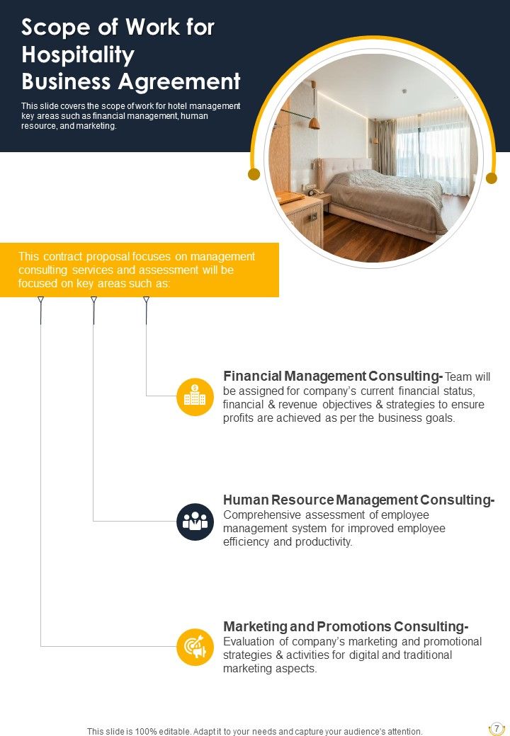 Hospitality Business Agreement Proposal Example Document Report Doc Pdf Ppt