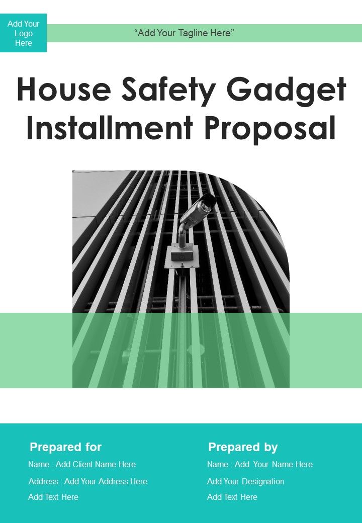House Safety Gadget Installment Proposal Example Document Report Doc Pdf Ppt Slide01