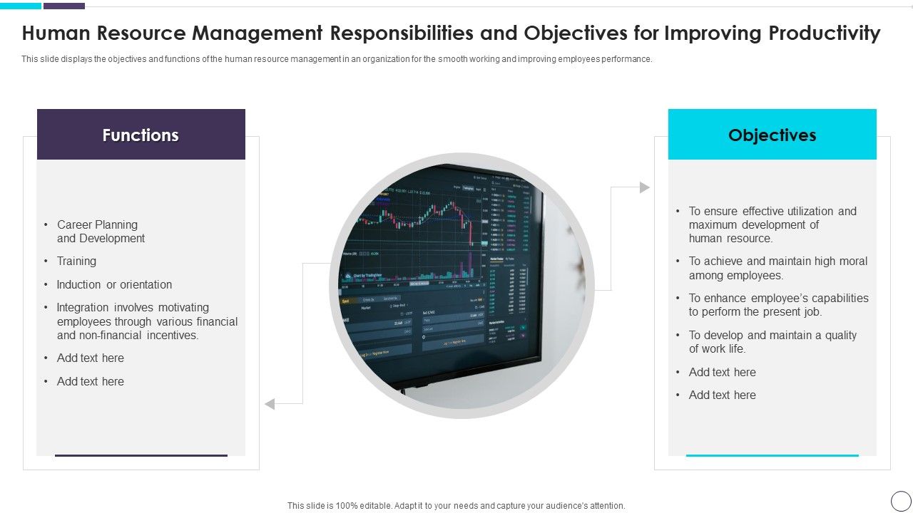 Human_Resource_Management_Responsibilities_And_Objectives_For_Improving_Productivity_Diagrams_PDF_Slide_1.jpg
