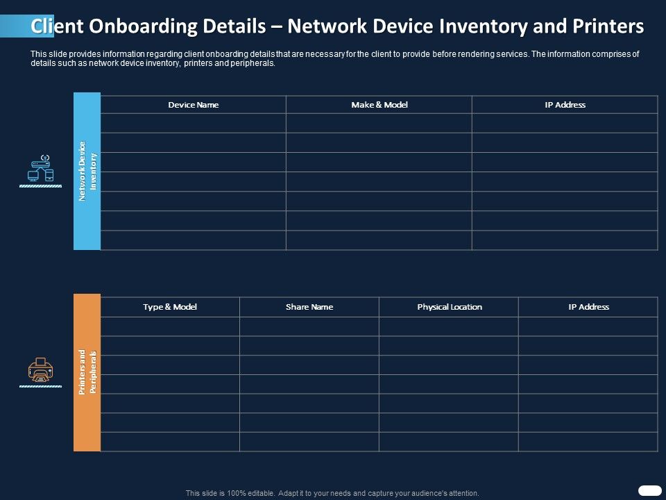 ITIL_Strategy_Service_Excellence_Client_Onboarding_Details_Network_Device_Inventory_And_Printers_Ppt_PowerPoint_Presentation_Model_File_Formats_PDF_Slide_1.jpg