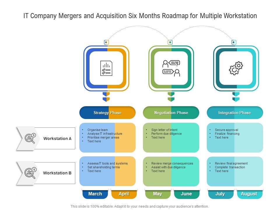 IT_Company_Mergers_And_Acquisition_Six_Months_Roadmap_For_Multiple_Workstation_Introduction_Slide_1.jpg