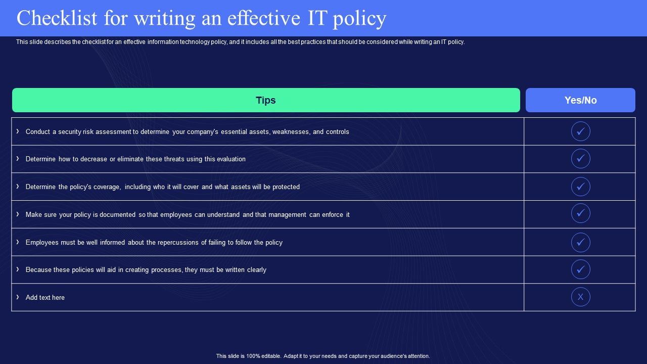 IT_Policies_And_Procedures_Checklist_For_Writing_An_Effective_IT_Policy_Clipart_PDF_Slide_1.jpg