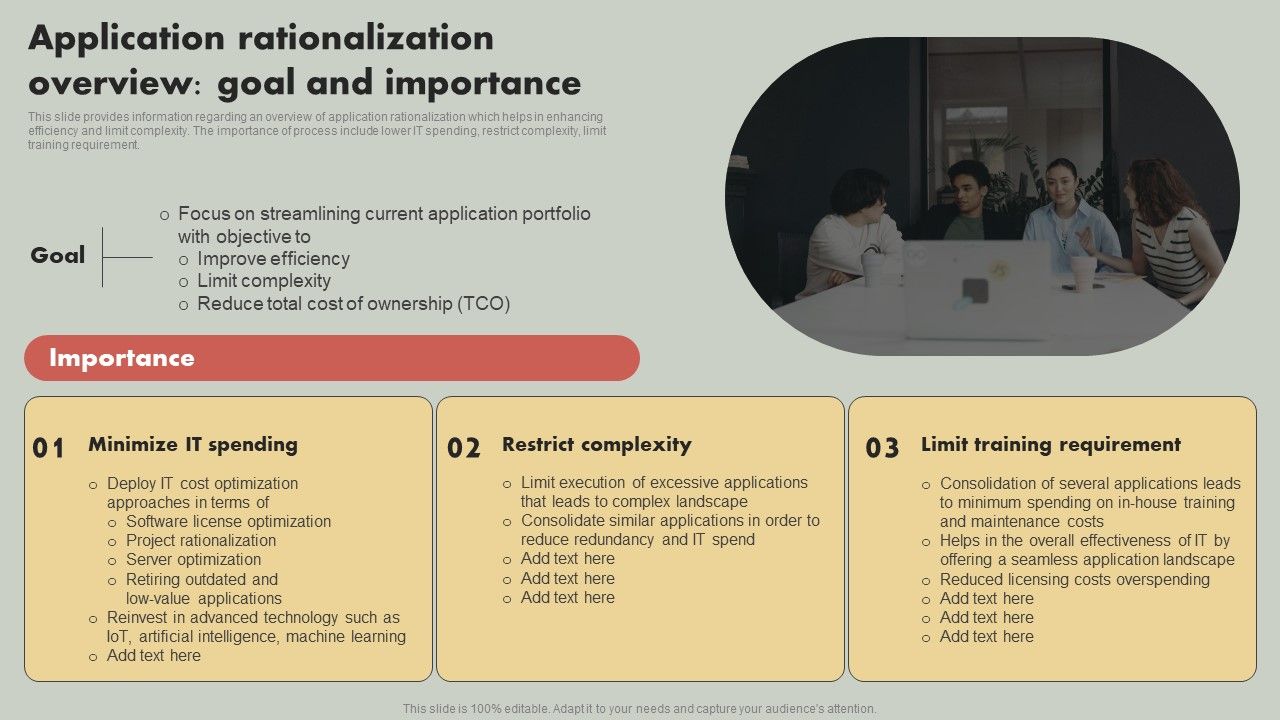 IT_Reducing_Costs_And_Management_Tips_Application_Rationalization_Overview_Goal_And_Importance_Professional_PDF_Slide_1.jpg