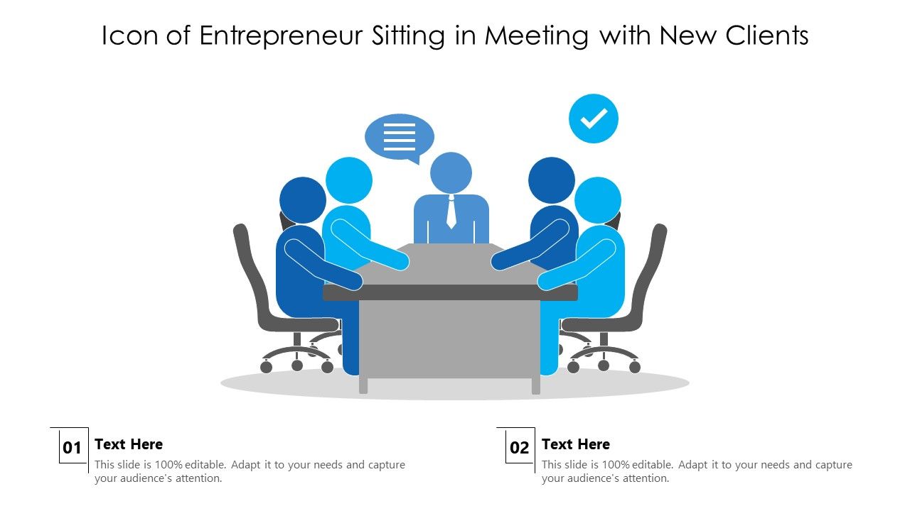 Icon_Of_Entrepreneur_Sitting_In_Meeting_With_New_Clients_Ppt_PowerPoint_Presentation_Gallery_Portfolio_PDF_Slide_1.jpg