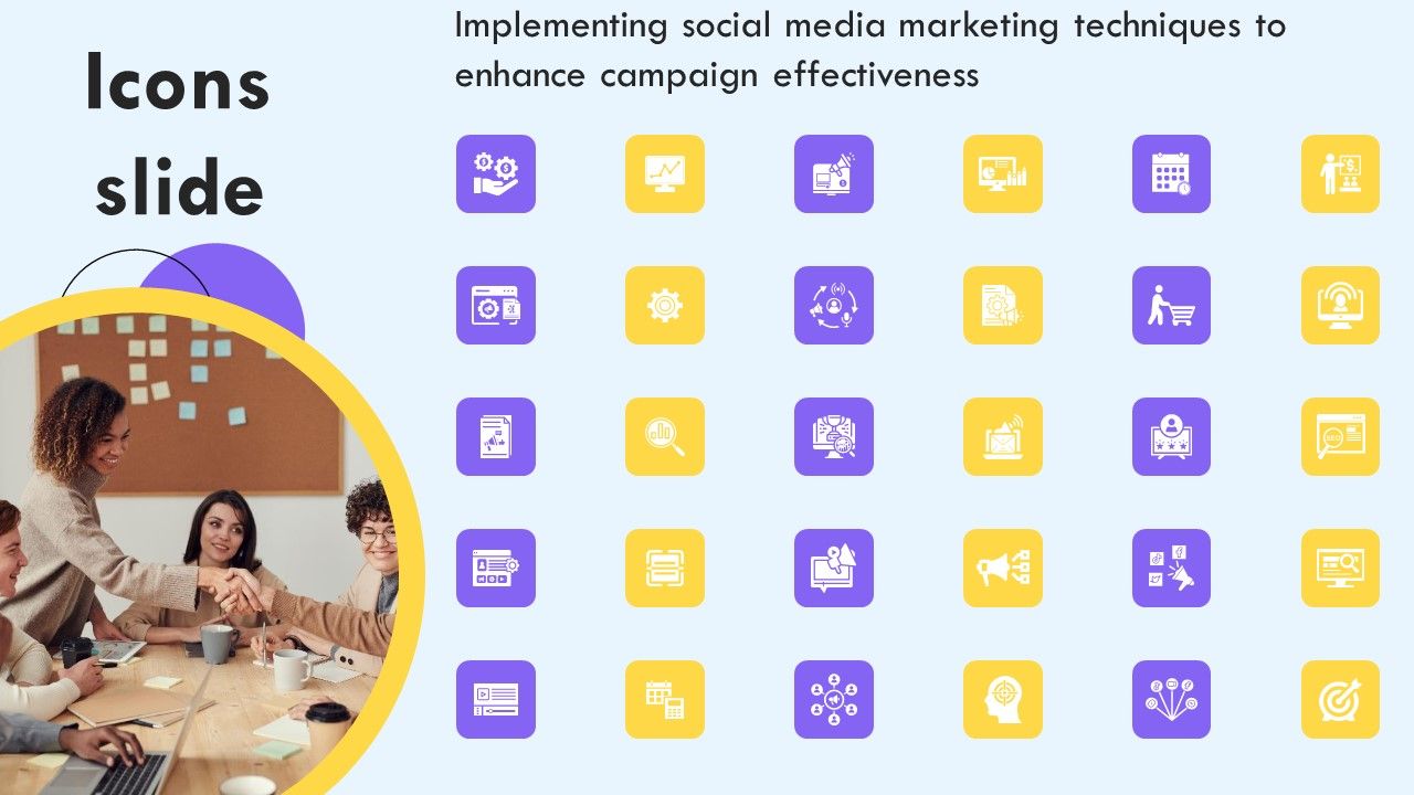 Icons_Implementing_Social_Media_Marketing_Techniques_To_Enhance_Campaign_Effectiveness_Ppt_PowerPoint_Presentation_File_Ideas_PDF_Slide_1.jpg