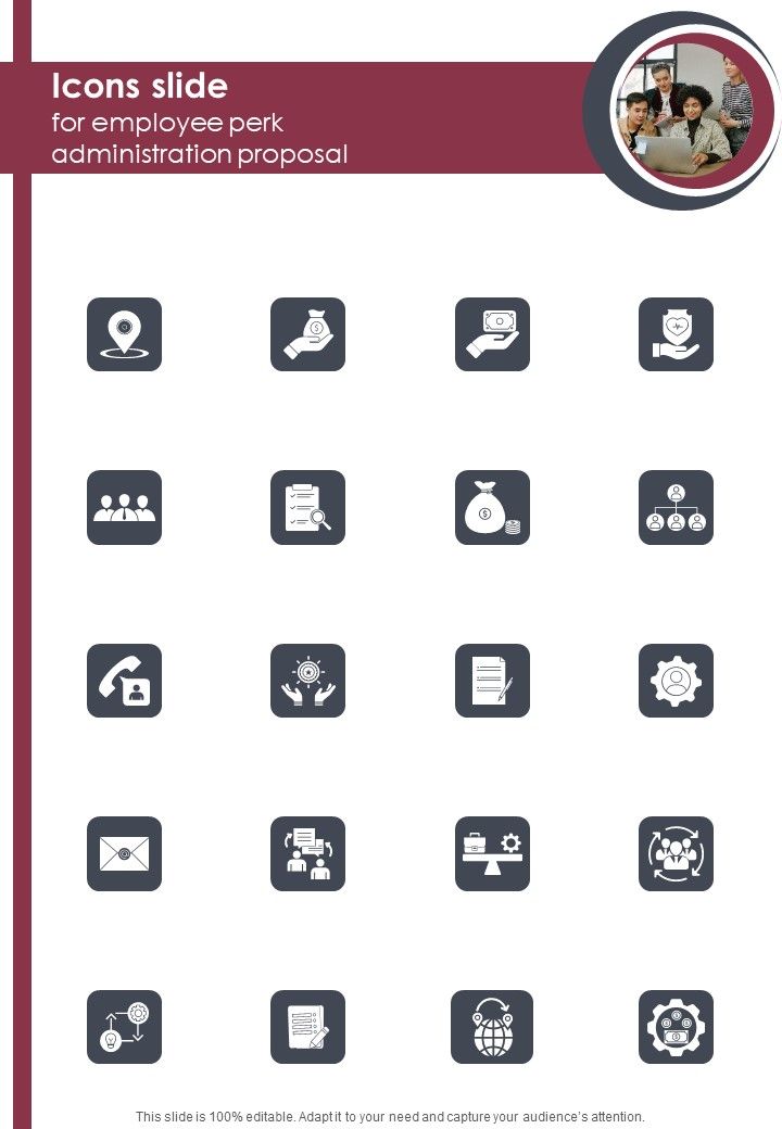 Icons_Slide_For_Employee_Perk_Administration_Proposal_One_Pager_Sample_Example_Document_Slide_1.jpg