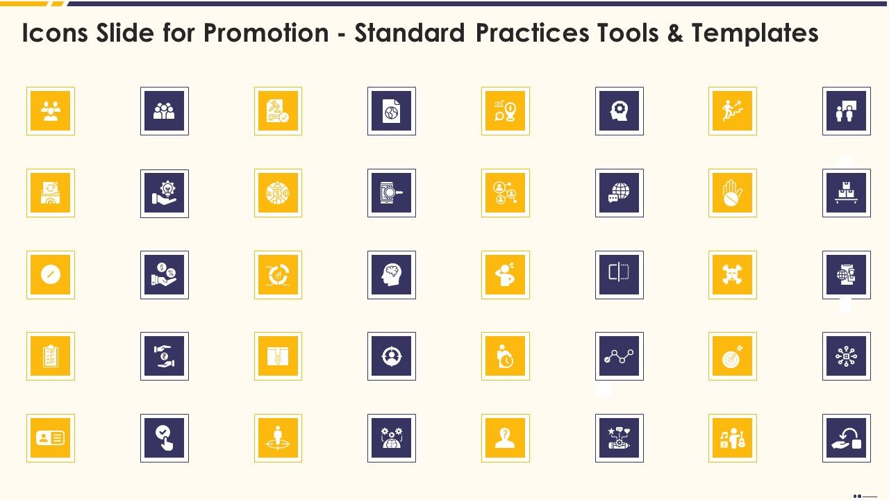 Icons_Slide_For_Promotion_Standard_Practices_Tools_And_Templates_Demonstration_PDF_Slide_1.jpg