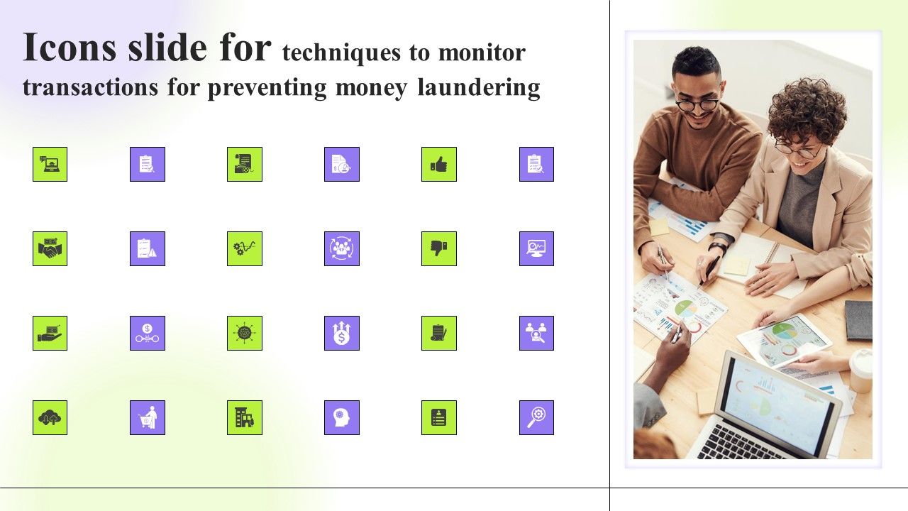 Icons_Slide_For_Techniques_To_Monitor_Transactions_For_Preventing_Money_Laundering_Topics_PDF_Slide_1.jpg