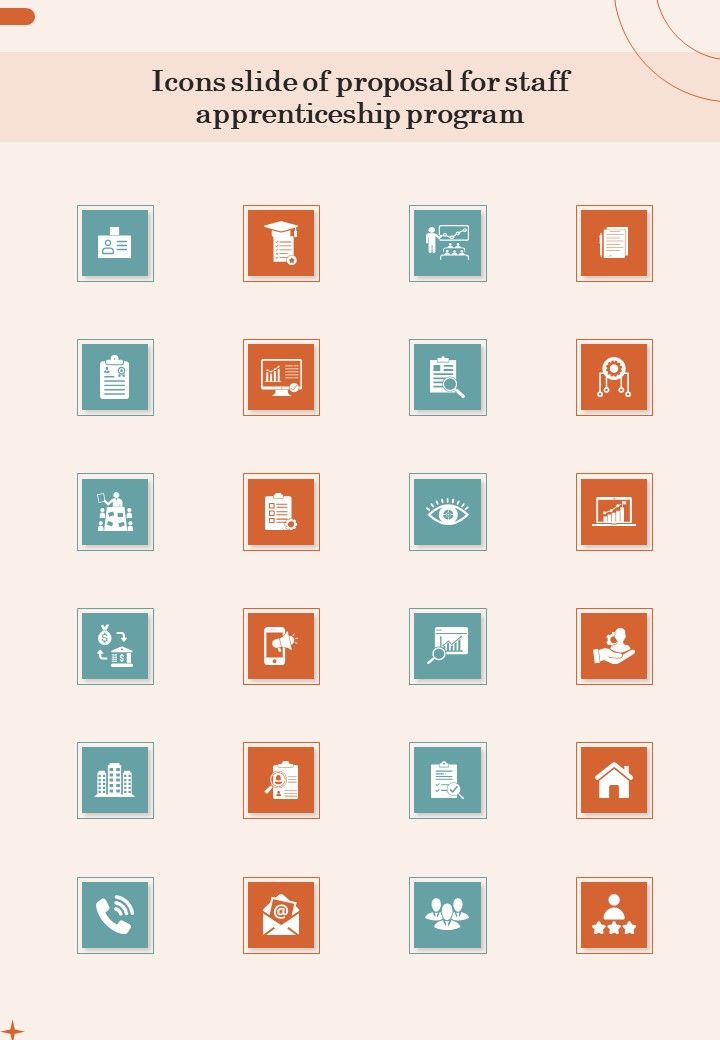 Icons_Slide_Of_Proposal_For_Staff_Apprenticeship_Program_One_Pager_Sample_Example_Document_Slide_1.jpg