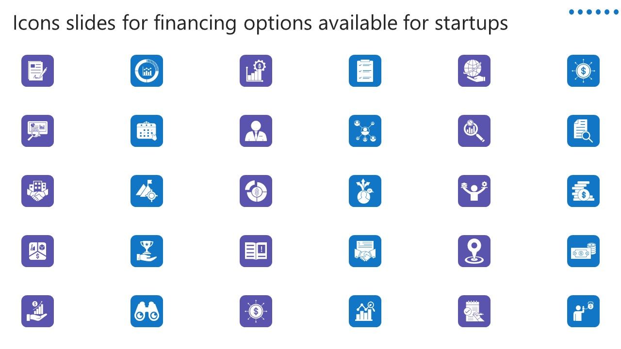 Icons_Slides_For_Financing_Options_Available_For_Startups_Ppt_Layouts_Themes_PDF_Slide_1.jpg