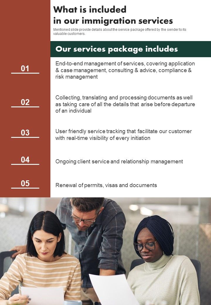 Immigration_Consultant_Company_Business_What_Is_Included_In_Our_Immigration_Services_One_Pager_Sample_Example_Document_Slide_1.jpg