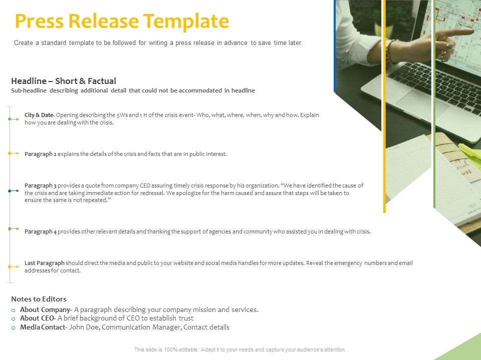 Implementation_Of_Risk_Mitigation_Strategies_Within_A_Firm_Press_Release_Template_Pictures_PDF_Slide_1.jpg