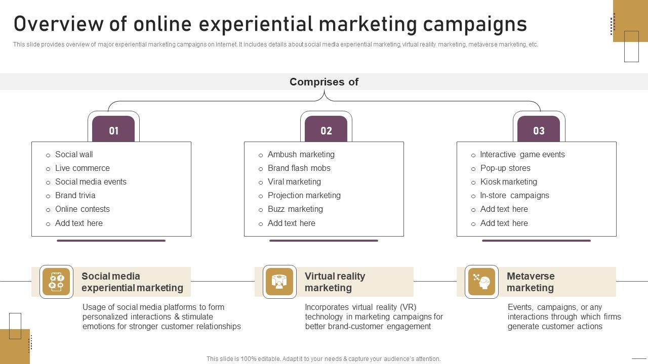 Implementing_Experimental_Marketing_Overview_Of_Online_Experiential_Marketing_Campaigns_Sample_PDF_Slide_1.jpg