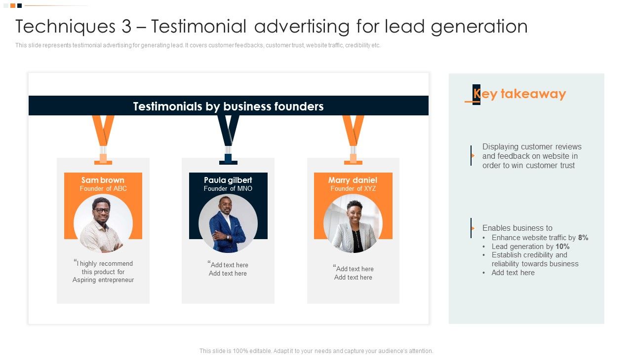 Implementing_Promotion_Mix_Strategy_Techniques_3_Testimonial_Advertising_For_Lead_Generation_Elements_PDF_Slide_1.jpg