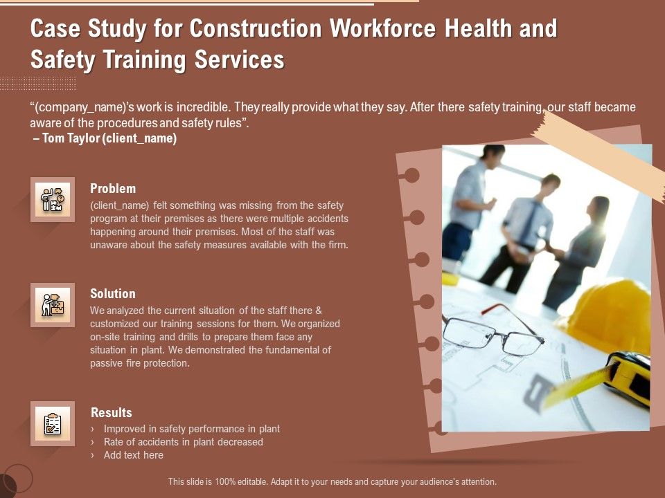 Implementing_Safety_Construction_Case_Study_For_Construction_Workforce_Health_And_Safety_Training_Services_Ideas_PDF_Slide_1.jpg