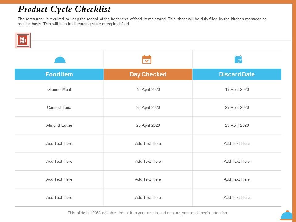 Improving_Restaurant_Operations_Product_Cycle_Checklist_Ppt_PowerPoint_Presentation_Model_Example_PDF_Slide_1.jpg
