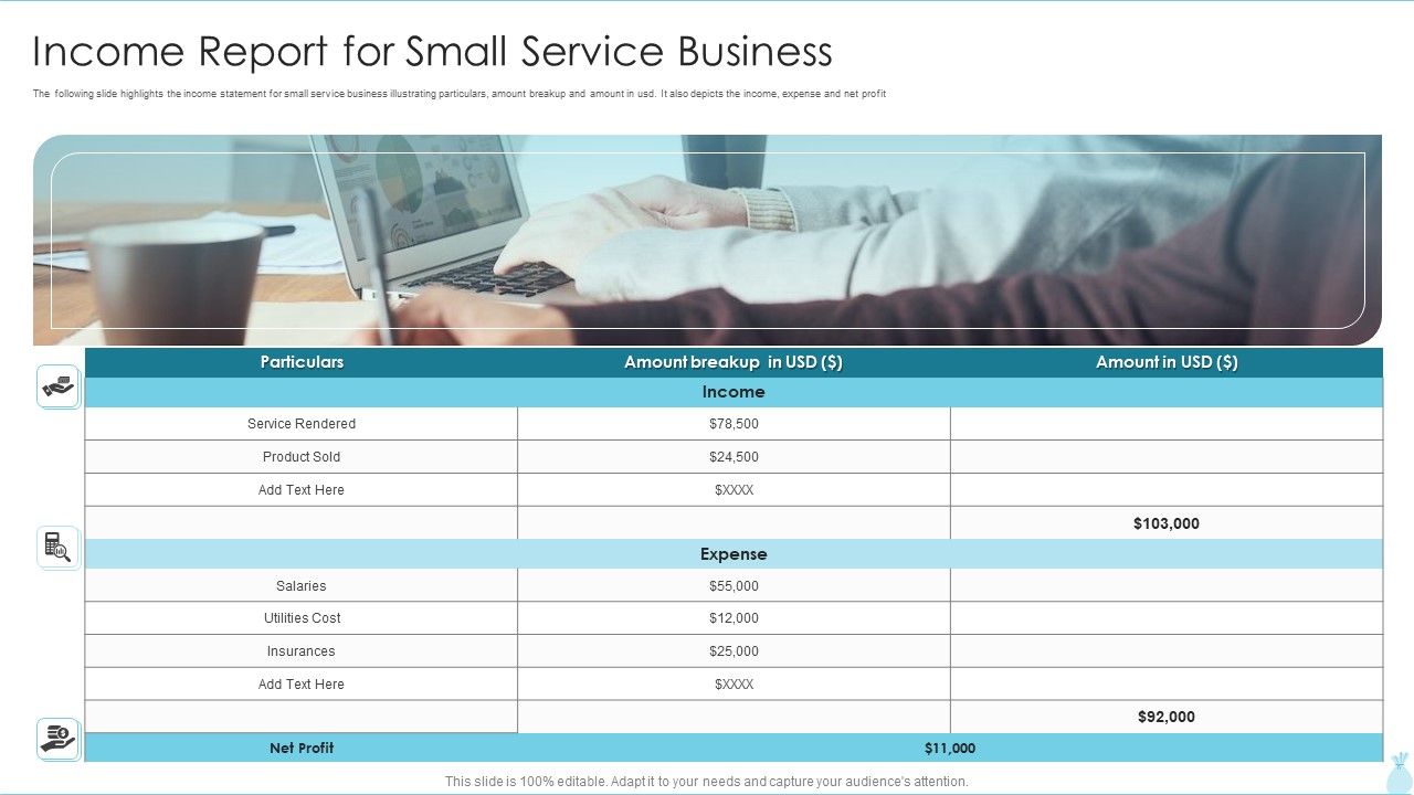 Income_Report_For_Small_Service_Business_Icons_PDF_Slide_1.jpg