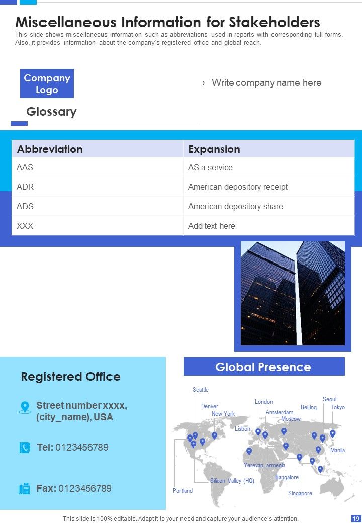 Information Technology Financial Statement Template One Pager Documents