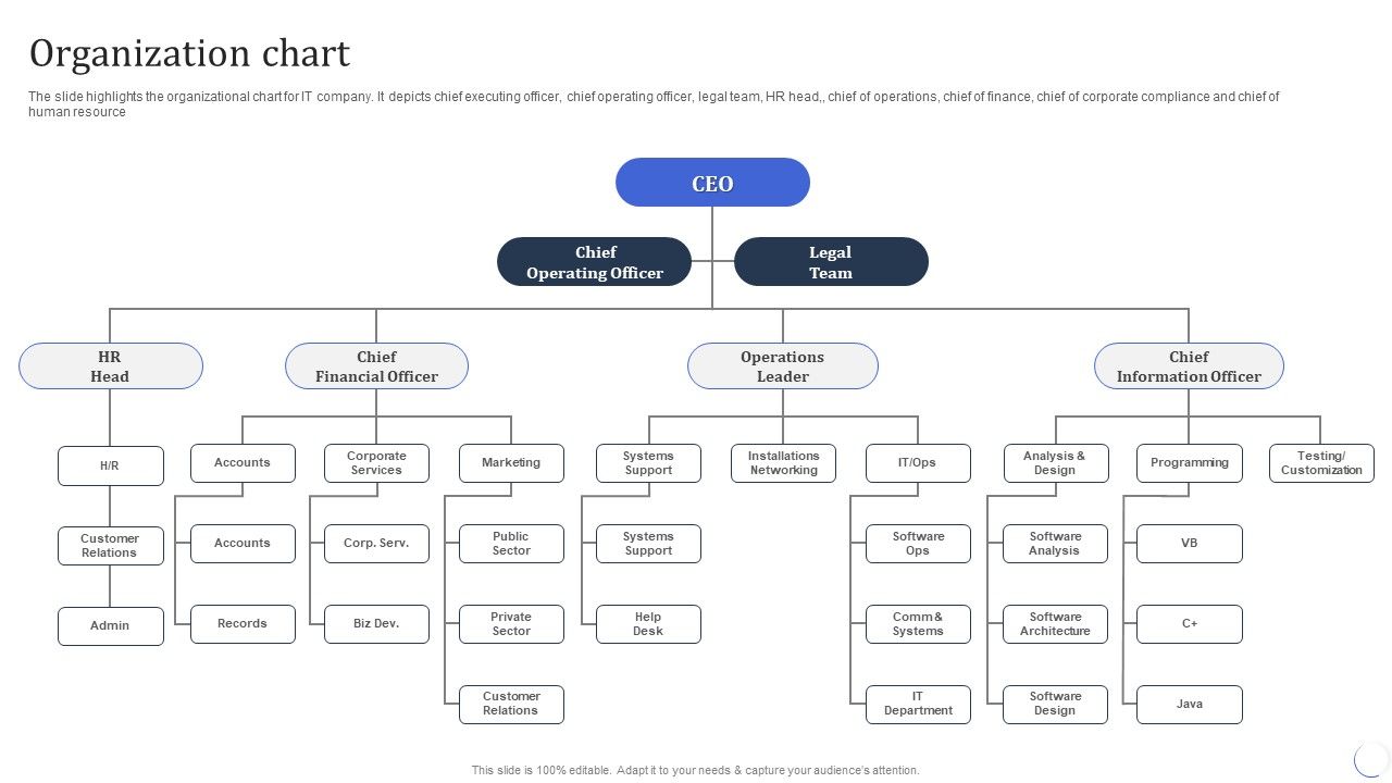 Infotech_Solutions_Research_And_Development_Company_Summary_Organization_Chart_Ideas_PDF_Slide_1.jpg