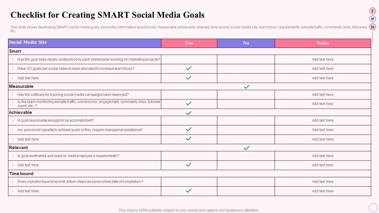 Integrating_Social_Media_Tactics_Checklist_For_Creating_Smart_Social_Media_Goals_Portrait_PDF_Slide_1.jpg