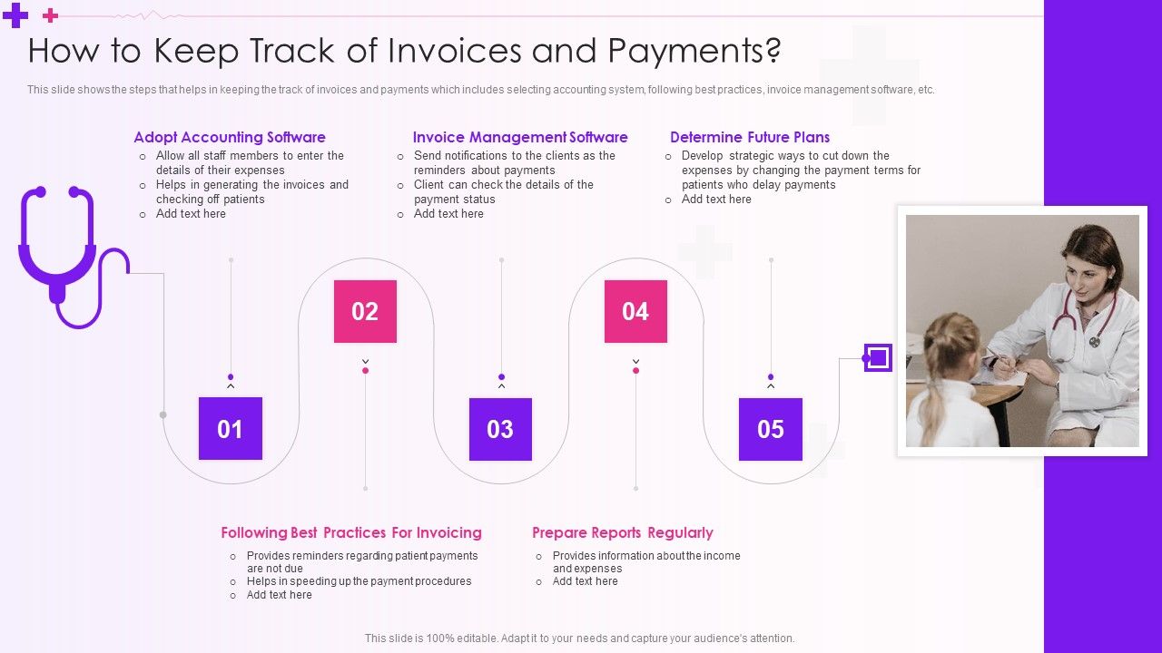 Integration_Of_Healthcare_Center_Administration_System_How_To_Keep_Track_Of_Invoices_And_Payments_Demonstration_PDF_Slide_1.jpg