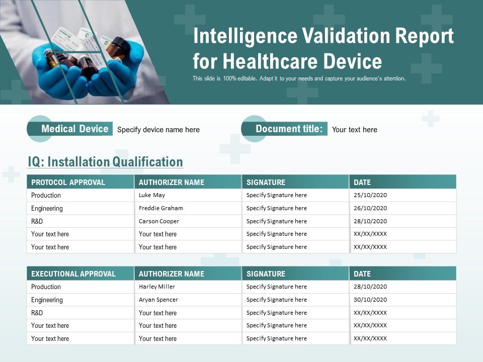 Intelligence_Validation_Report_For_Healthcare_Device_Ppt_PowerPoint_Presentation_File_Show_PDF_Slide_1.jpg