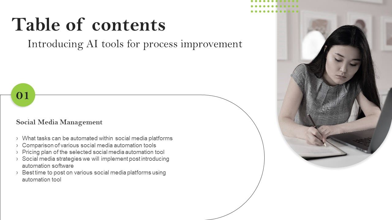 Introducing_AI_Tools_For_Process_Improvement_Table_Of_Contents_Graphics_PDF_Slide_1.jpg