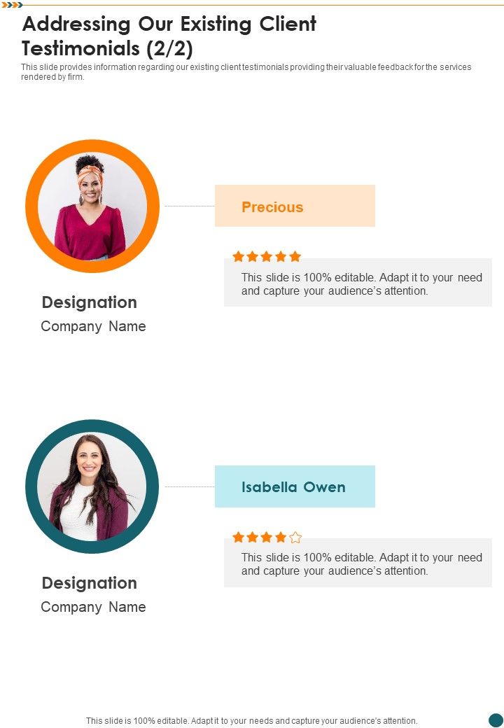 Investment For Real Estate Development Addressing Our Existing Client Testimonials One Pager Sample Example Document