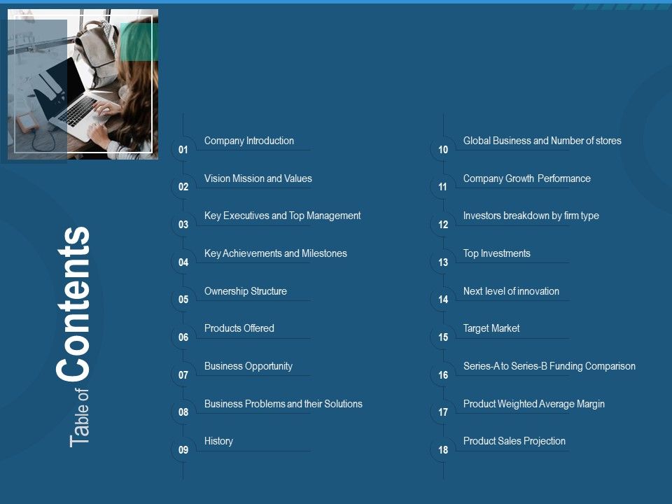 Investment_Pitch_To_Generate_Capital_From_Series_B_Venture_Round_Table_Of_Contents_Microsoft_PDF_Slide_1.jpg