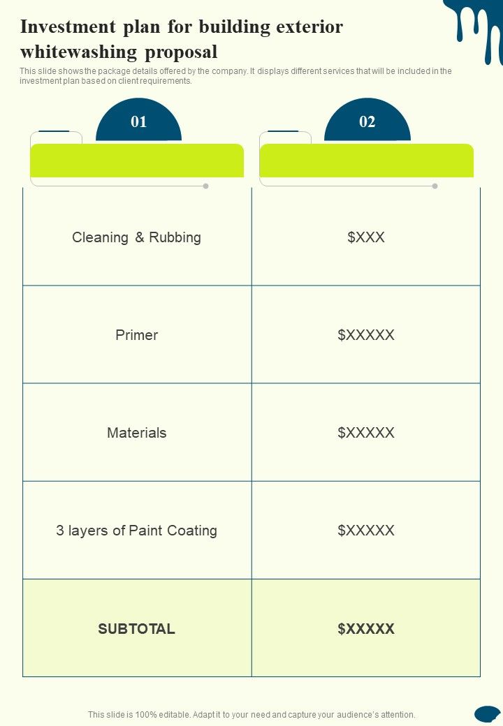 Investment_Plan_For_Building_Exterior_Whitewashing_Proposal_One_Pager_Sample_Example_Document_Slide_1.jpg