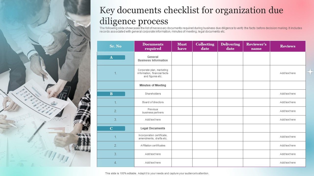 Key_Documents_Checklist_For_Organization_Due_Diligence_Process_Brochure_PDF_Slide_1.jpg