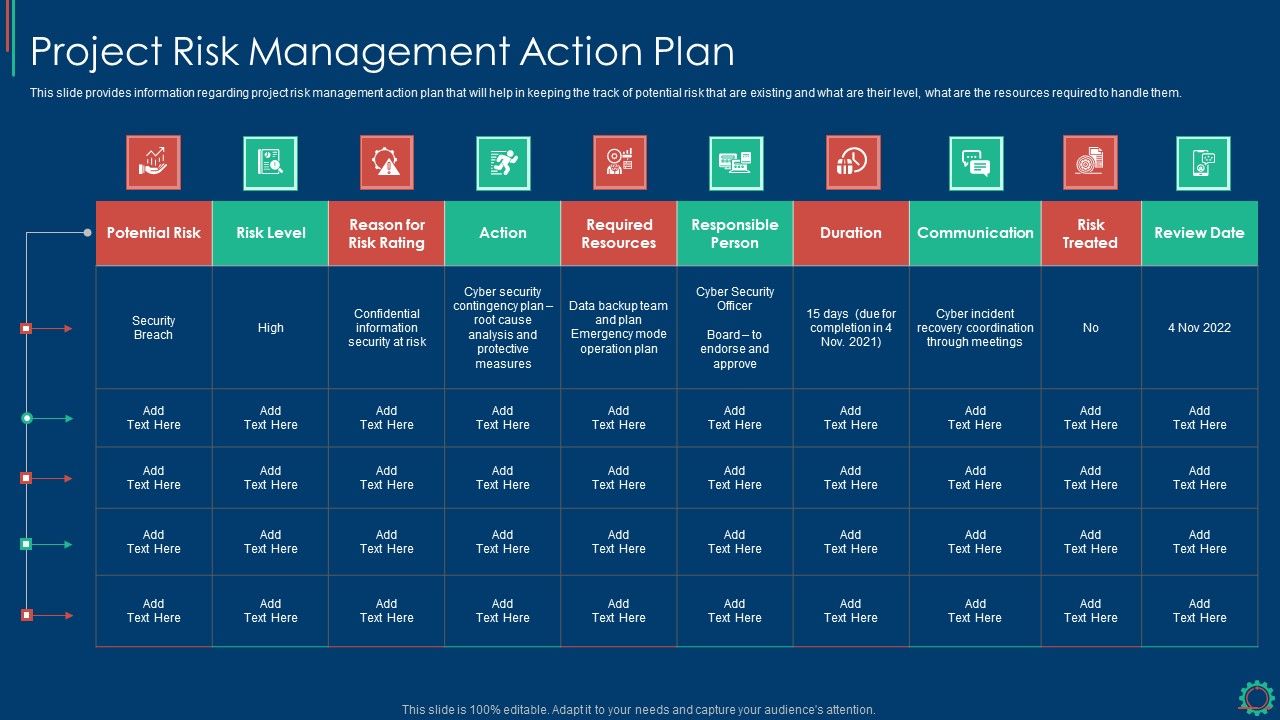 Key_Elements_Of_Project_Management_IT_Project_Risk_Management_Action_Plan_Information_PDF_Slide_1.jpg