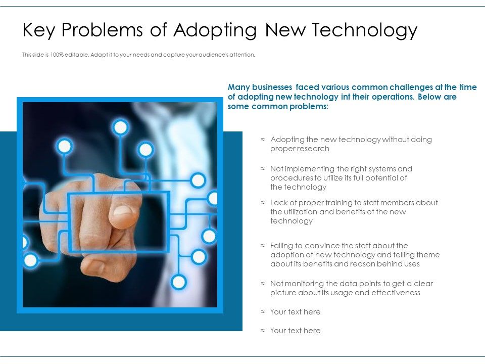 Key_Problems_Of_Adopting_New_Technology_Ppt_PowerPoint_Presentation_File_Gallery_PDF_Slide_1.jpg