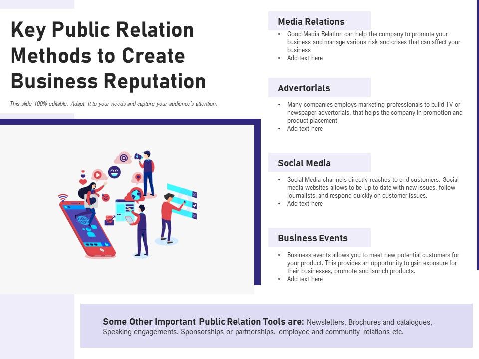 Key_Public_Relation_Methods_To_Create_Business_Reputation_Ppt_PowerPoint_Presentation_Outline_Example_PDF_Slide_1.jpg