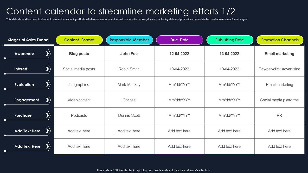 Lead_Nurturing_Tactics_For_Lead_Generation_Content_Calendar_To_Streamline_Marketing_Efforts_Summary_PDF_Slide_1.jpg