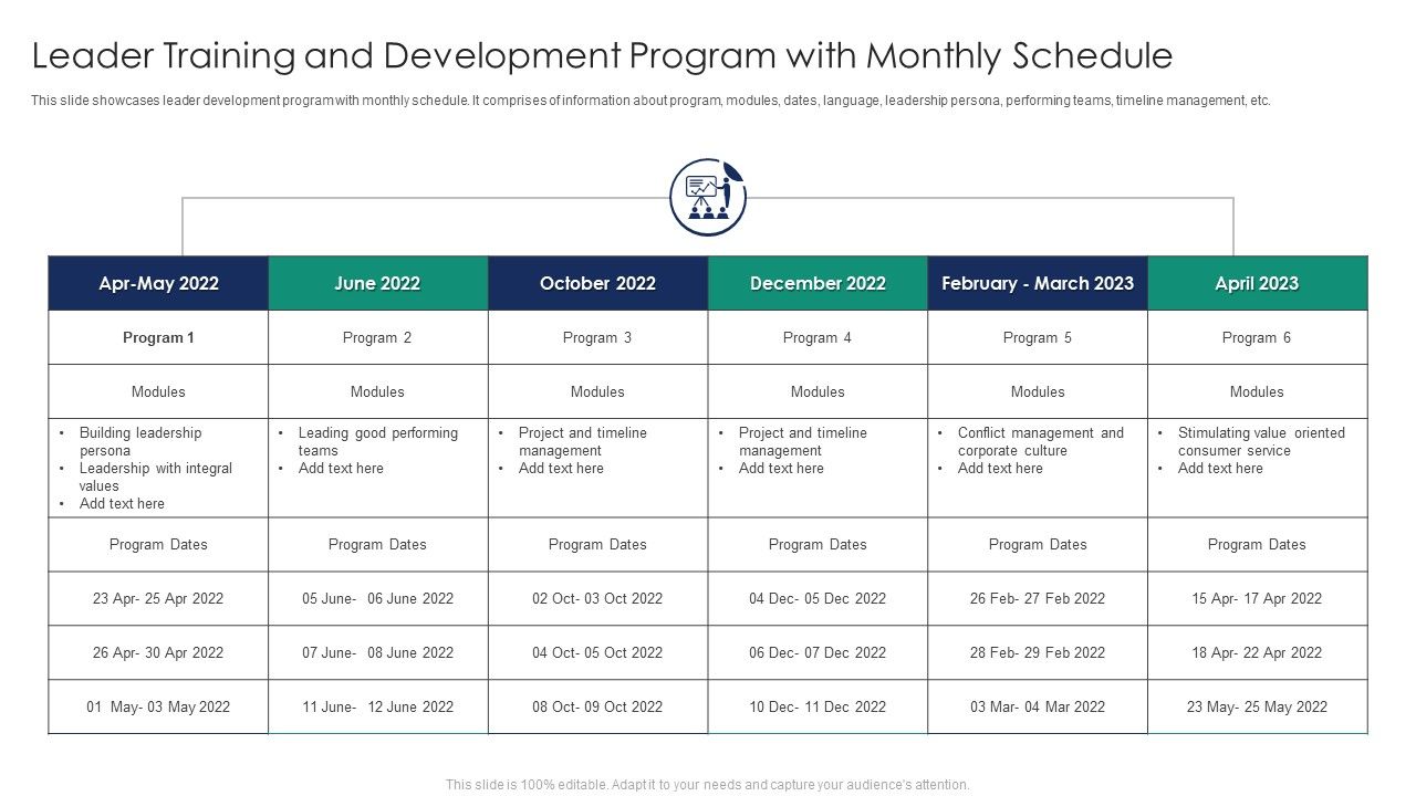 Leader_Training_And_Development_Program_With_Monthly_Schedule_Demonstration_PDF_Slide_1.jpg