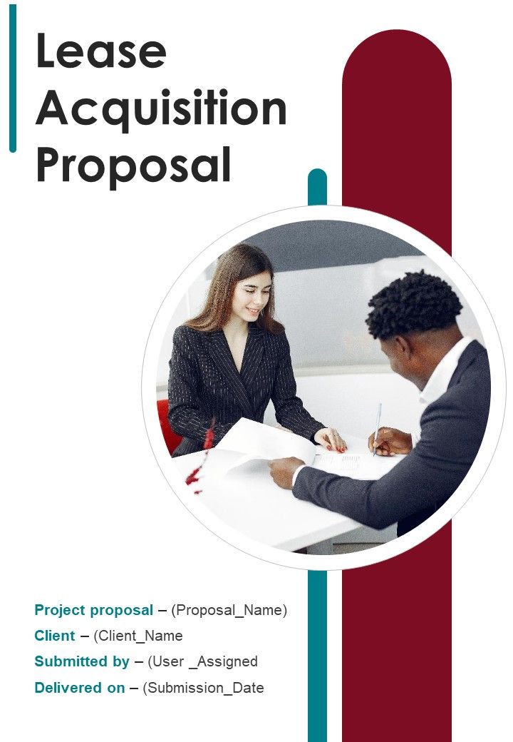 Lease Acquisition Proposal Example Document Report Doc Pdf Ppt Slide01