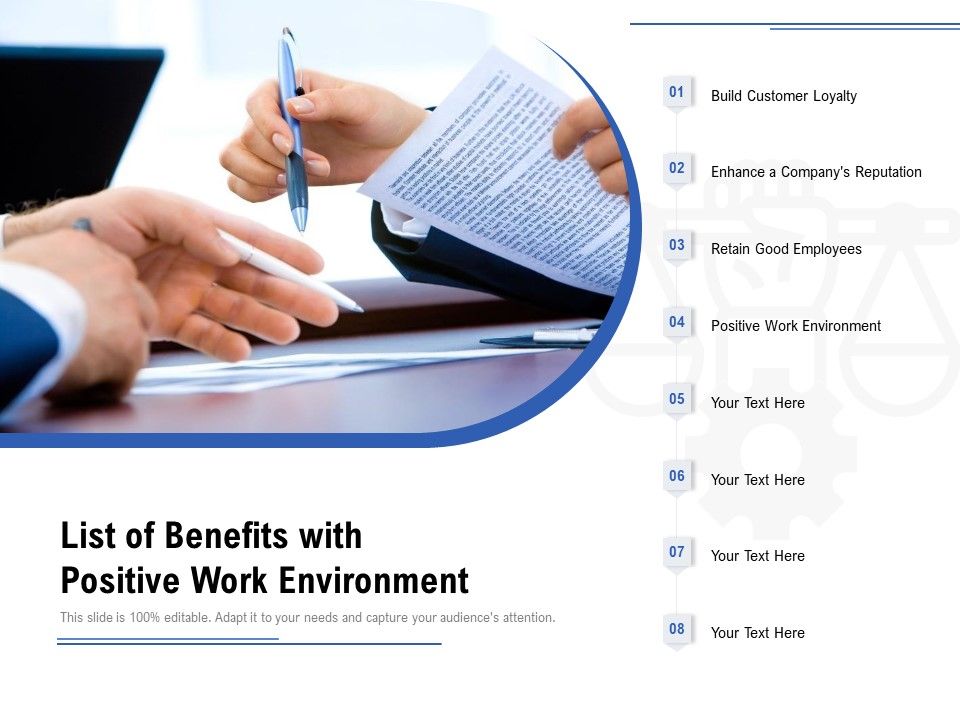 List_Of_Benefits_With_Positive_Work_Environment_Ppt_PowerPoint_Presentation_Show_Information_Slide_1.jpg