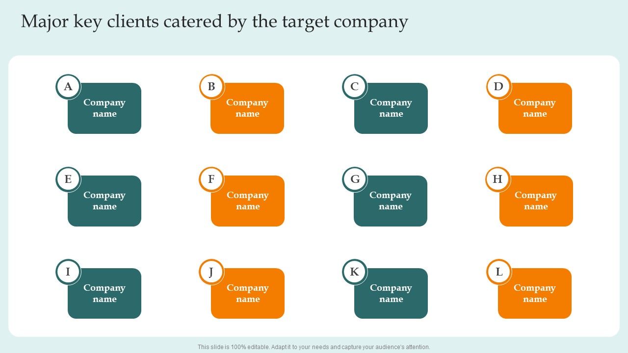 Major_Key_Clients_Catered_By_The_Target_Company_Guide_For_Successful_Merger_And_Acquisition_Professional_PDF_Slide_1.jpg